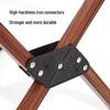 Soporte de cubo de hielo de aluminio ajustable para camping al aire libre - Estante enfriador plegable y conveniente