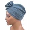 Classic Mussa 003 Turban with Rose Cotton Muslin Comfort and Style