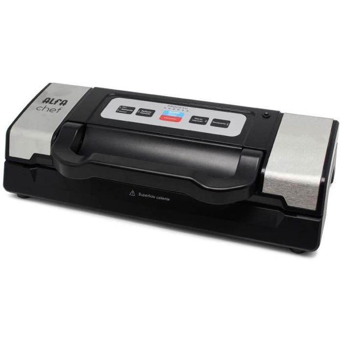 Alfa Chef Machine à emballer Conservation domestique de hautes performances. Acier inoxydable, argent. - ALFA