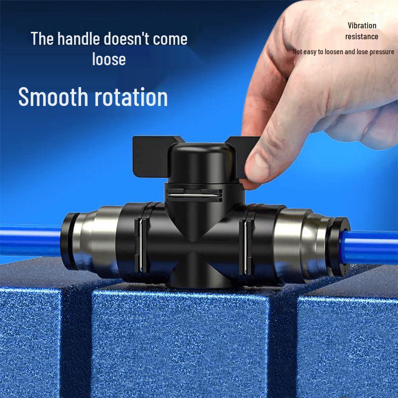 Pneumatic Quick Connect Air Tube Valve