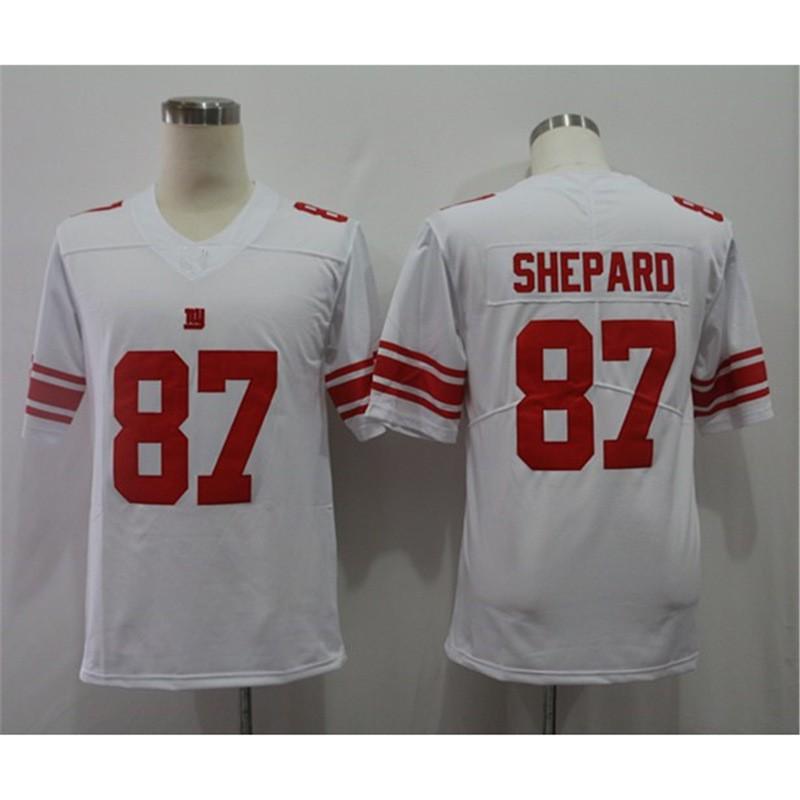 NFL New York Giants Custom Jersey Barkley 26 Jones 8 Manning 10 Mens Football Uniform Fans Sports Enthusiasts
