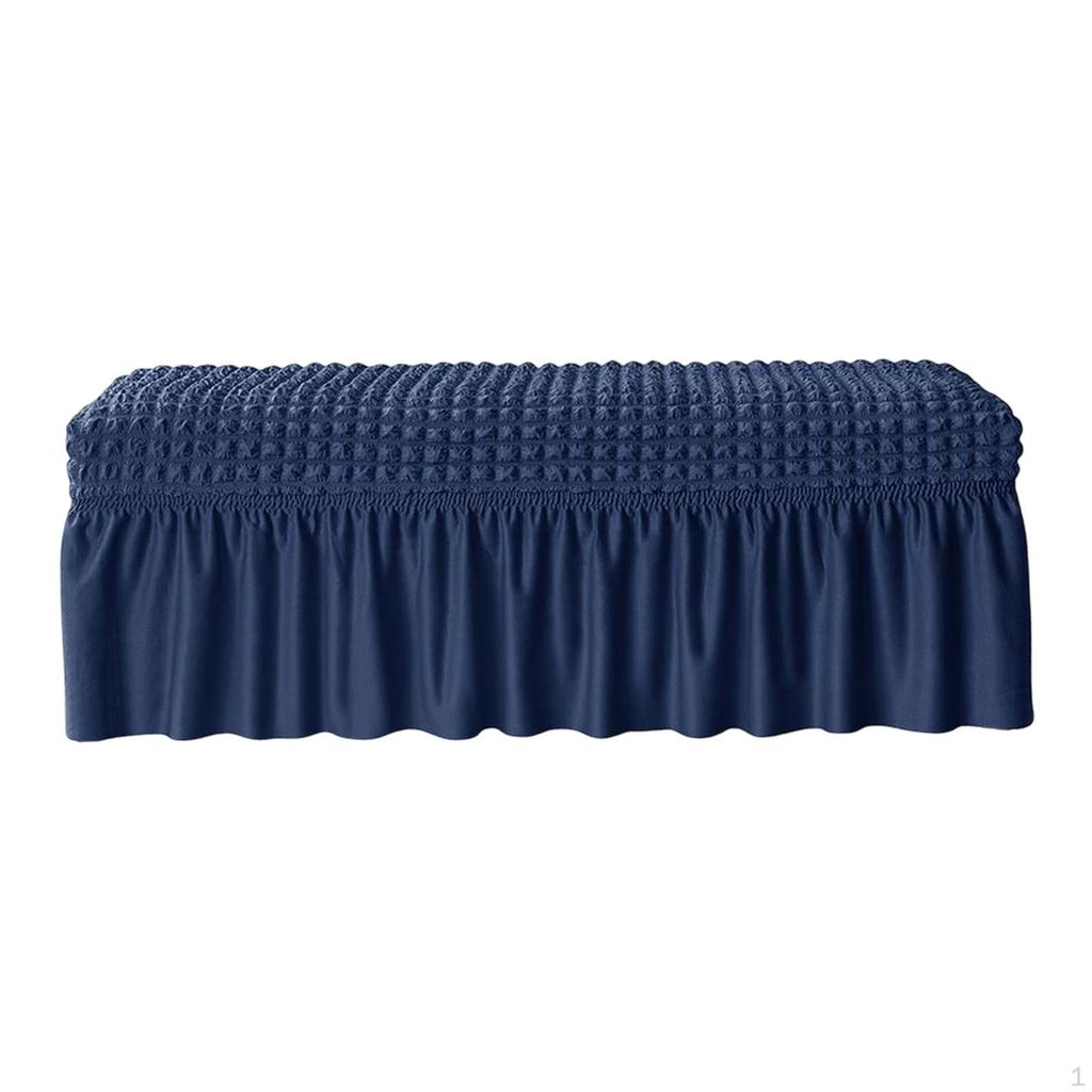 Bench Protector Cover, Seat Stretch Dining for Bedroom,