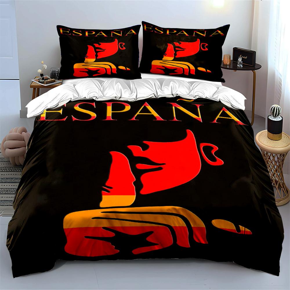 España Bullfighter Bedding Set Bedding Duvet Cover Set Duvet Cover Pillowcases Home Decor (1 * Duvet Cover 2 * Pillowcases, without duvet insert)