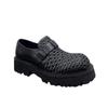 Men's 2025 Summer Big Head Business Hand-woven Leather Casual Leather Shoes High-end Atmospheric Thick-soled Derby Shoes