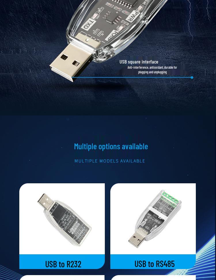 USB zu 485/232/422 Konvertermodul: Serieller Port-Debugger in Industriequalität für Laptops