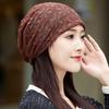 Breathable Beanies Cap Hollow Out Turban Beanies Caps Chemo Cap Crochet Slouchy Hat  Women Girls