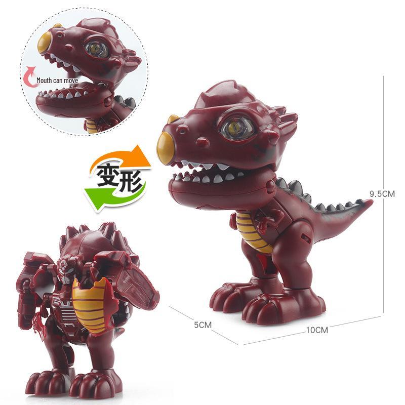 Large Dinosaur Building Blocks: Transforming T-Rex, Pterodactyl, Dilophosaurus & Velociraptor Scene Accessories Set