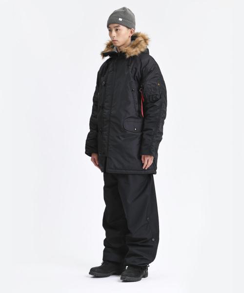 Alpha Industries N-3B Oxford Parka Black