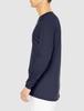 SSK Undershirt Low-neck Long-sleeved
