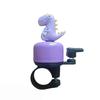 1pc Dinosaur Design Bicycle Bell 120 Decibels Loud Iron Bike Horn Durable Sound Alarm for Mountain Bike Road Bicycle Cycling