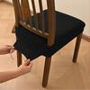 Universal Dining Chair Cover Anti-slip Stretch Jacquard Stretch Chair Cover Slipcover Elastic Spandex Kitchen Chair Cover