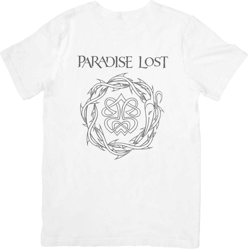Paradise Lost Vintage Retro Vestibilità per Unisex Donna Magliette in Cotone di Qualità