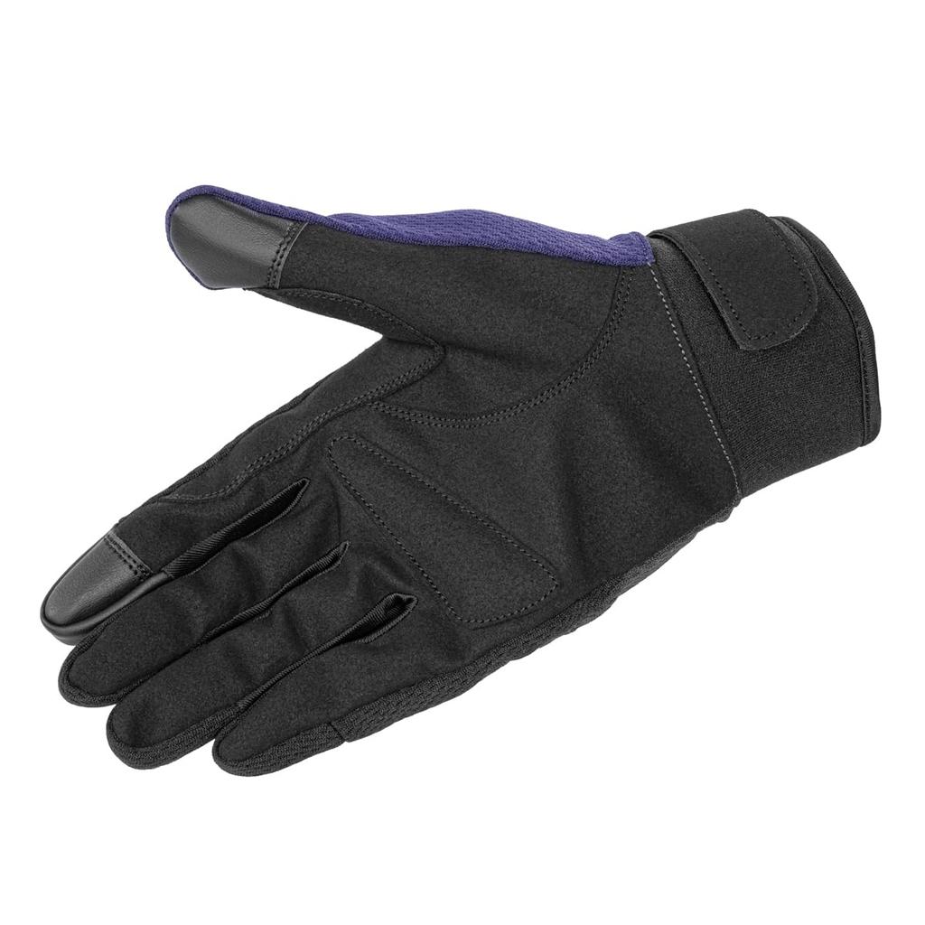 ENIGMA 25-002 EN-002 Solstice Motorradhandschuhe für Frühling, Sommer, Herbst, Stretch, Netz, Marineblau M