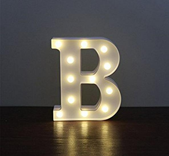 LED Letter and Number Lamp - Perfect for Christmas, Weddings, Proposals, Valentine's Day, and Other Celebrations.