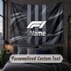 Custom Name Text Tapestry,F1 Decorative Wall Hanging, Background Tapestry For Home Bedroom