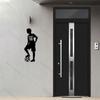 Soccer Player Metal Wall Art Sign Personalized Name Number Outdoor Sports Decor