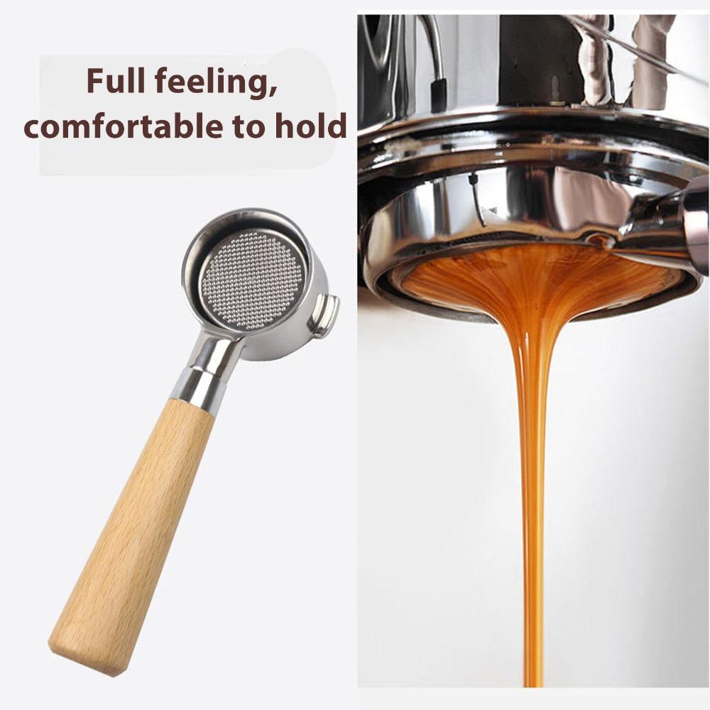 Silver Espresso Portafilter 2 Ears 51mm Coffee Handle for Delonghi ECO310 C1 For C1 Type