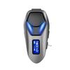 Helmet BT Headset with FM Radio Support Two Way Intercom RGB Lights IP65 Rainproof for Motorcycle Bike