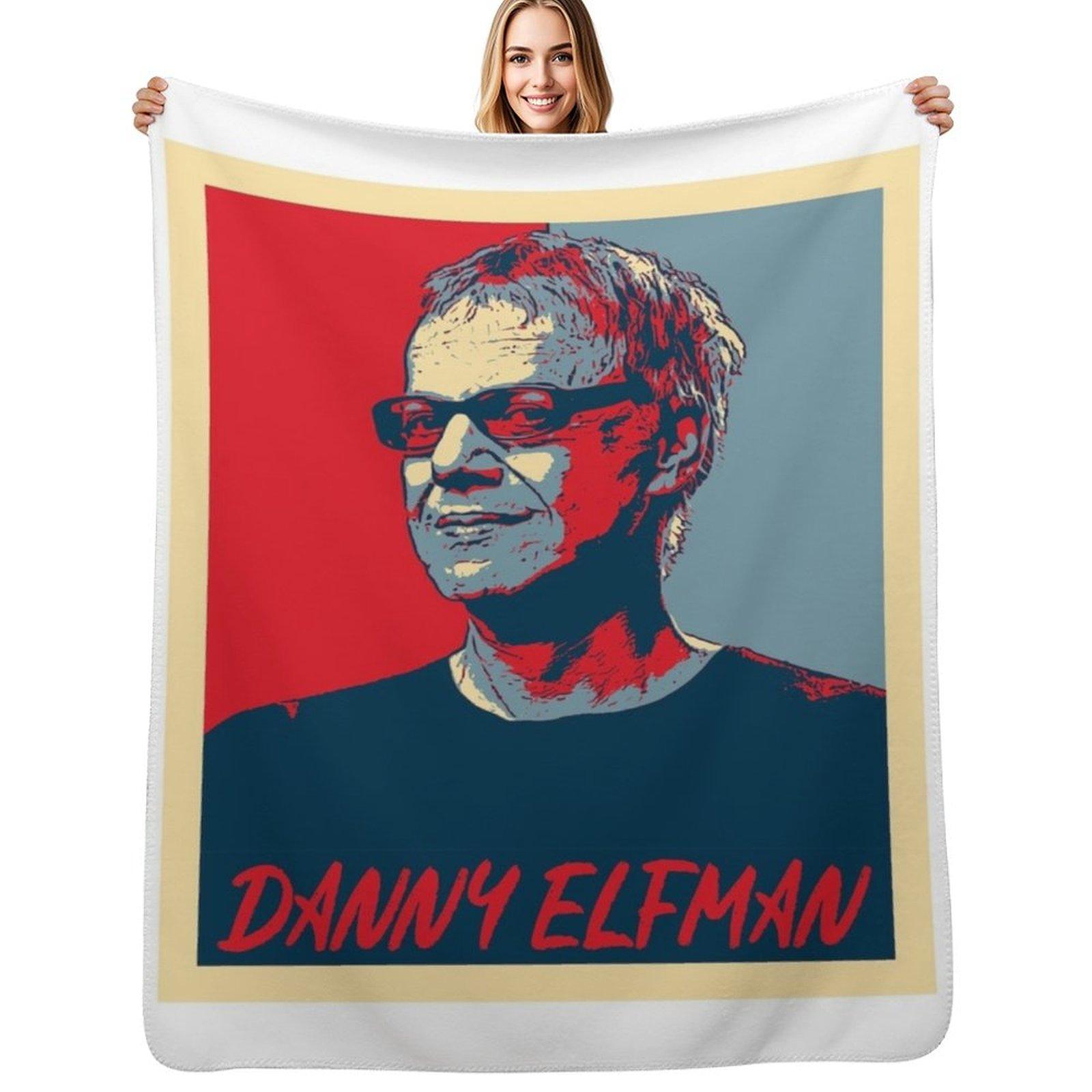 Danny Elfman new design Throw Blanket Foldable Soft Warm Blanket for Outdoor Use Size: 75*100cm, Weight: 230 GSM