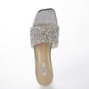 [Evol] [Cushioned] Glitter Clear Heel Sandal