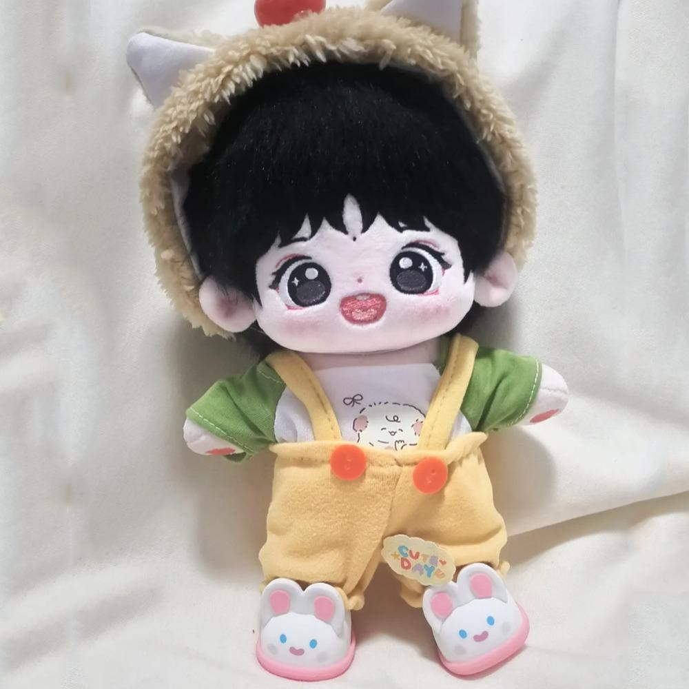 1 set Persimmon Cotton Doll's Clothes Bear Hat Plush Doll Clothes  Children's Gift