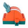 Double Throw Knife Disconnect Switch Orange Red 3P Terminal Connection Electric Supplies 32A