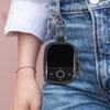 Universal MP3 Portable Storage Bag with Clear Window and Metal Hook All-round Protector Electronics Accessories