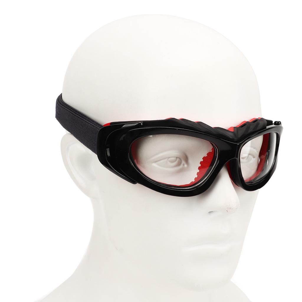 Occhiali Sportivi Occhiali di Sicurezza Pallacanestro Calcio Calcio Golf Occhiali Protettivi Sportivi per Uomo Donna Nero Rosso