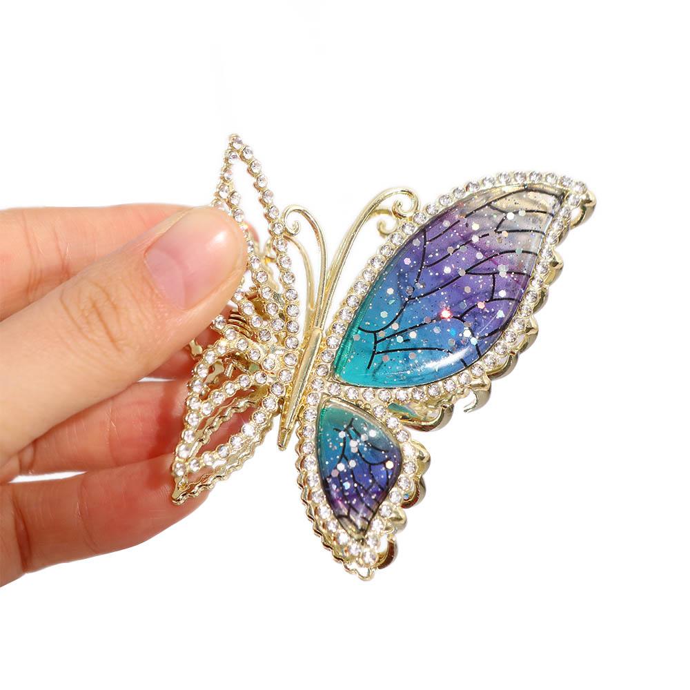 Women Headwear Girls Barrettes Delicate Hairpin Hair Clips Butterfly Hair Claw Hair Accessories