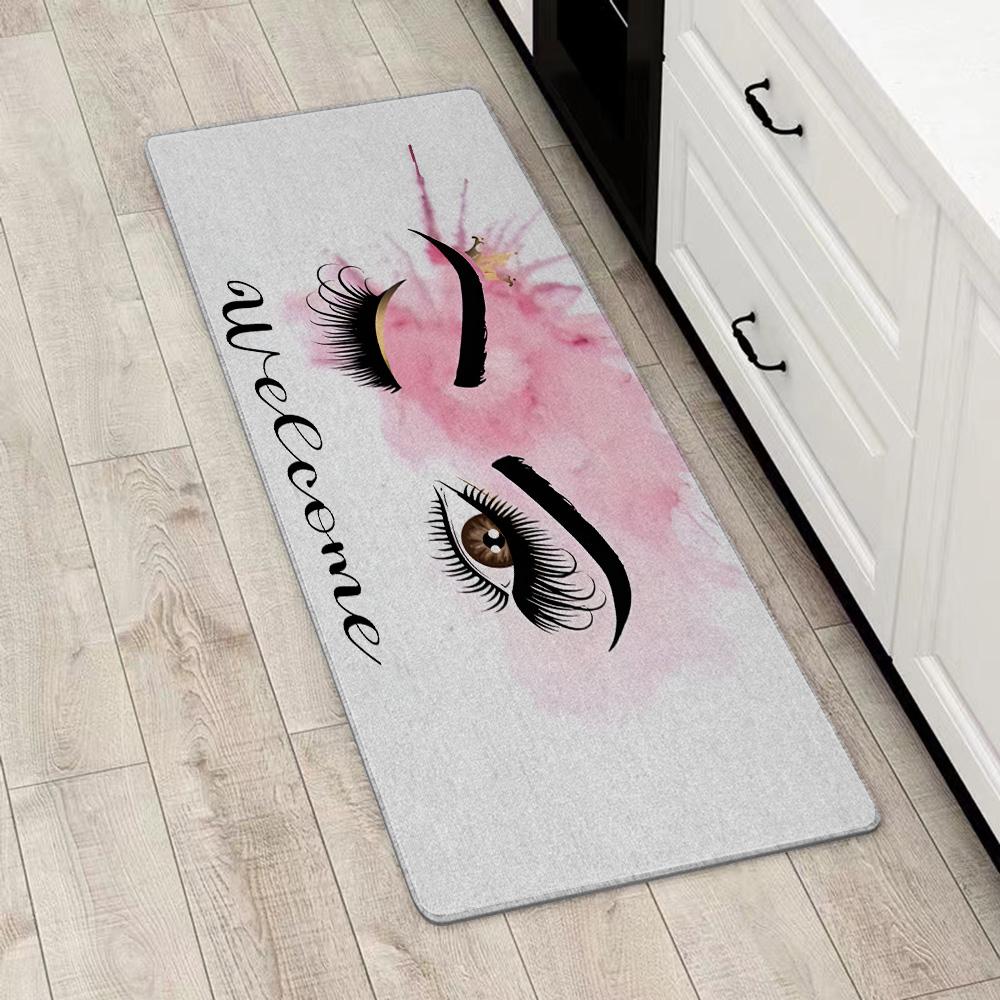 Entrance Front Door Doormat Eyelash Decorative Non-slip Kitchen Rug Living Room Rugs Balcony Bathroom Foot Mat Floor Mats Carpet