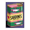 Sardinenbüchse Poster Modern Klassisch Druck Ausstellung Surrealismus Leinwandbild Wandkunst Bild für Zimmer Zuhause Küche Dekorat