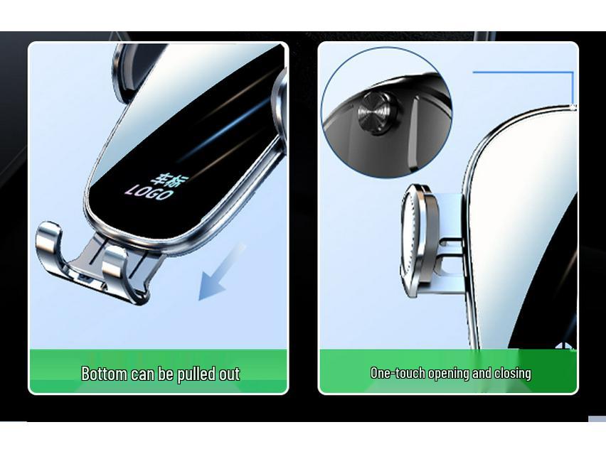 Compatible with 23 Lingbao Box car phone holder models, wireless automotive accessory.
