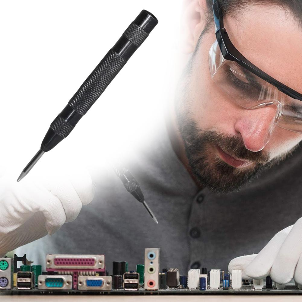 130mm Woodworking Center Punch Auto Center Puncher Hole Marker Spring Load Drill Locator Woodworking Tool