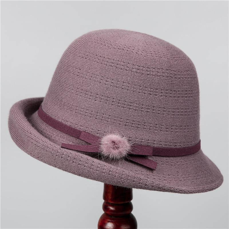 Hat female autumn winter bucket hat basin hat casual basin hat