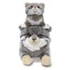 SunLemon Pallas's Cat, Small, 19 x 41 x 16 cm, Plush Toy, Cute Animal, Cat, P-8422