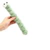 2Pcs Plush Catnip Toy Cute Caterpillar Cat Pillow Teeth Cleaning Chew Toy Interactive Boredom Cat Dog Pets Relief Toys