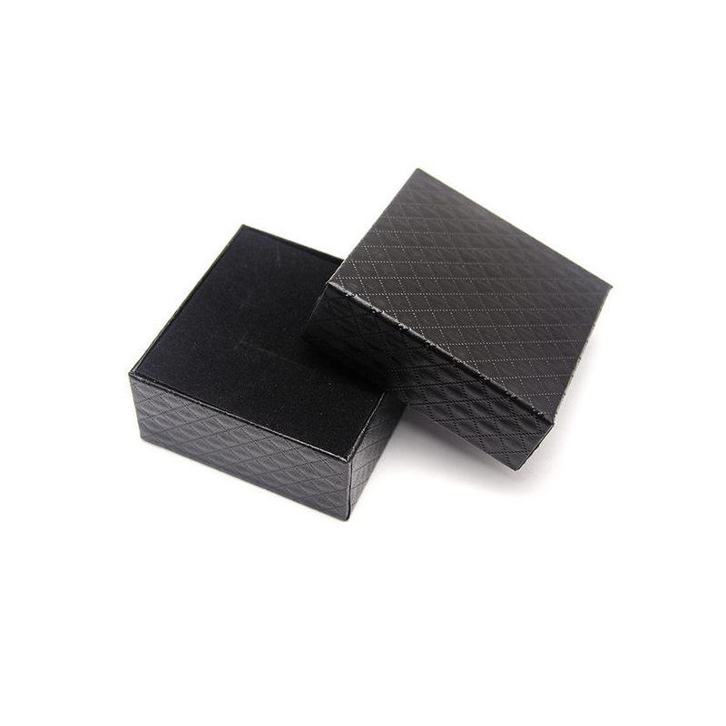 

Квадратное кольцо из титановой стали семьи Чжоу: Простое, универсальное парное кольцо для женщин US Size 4