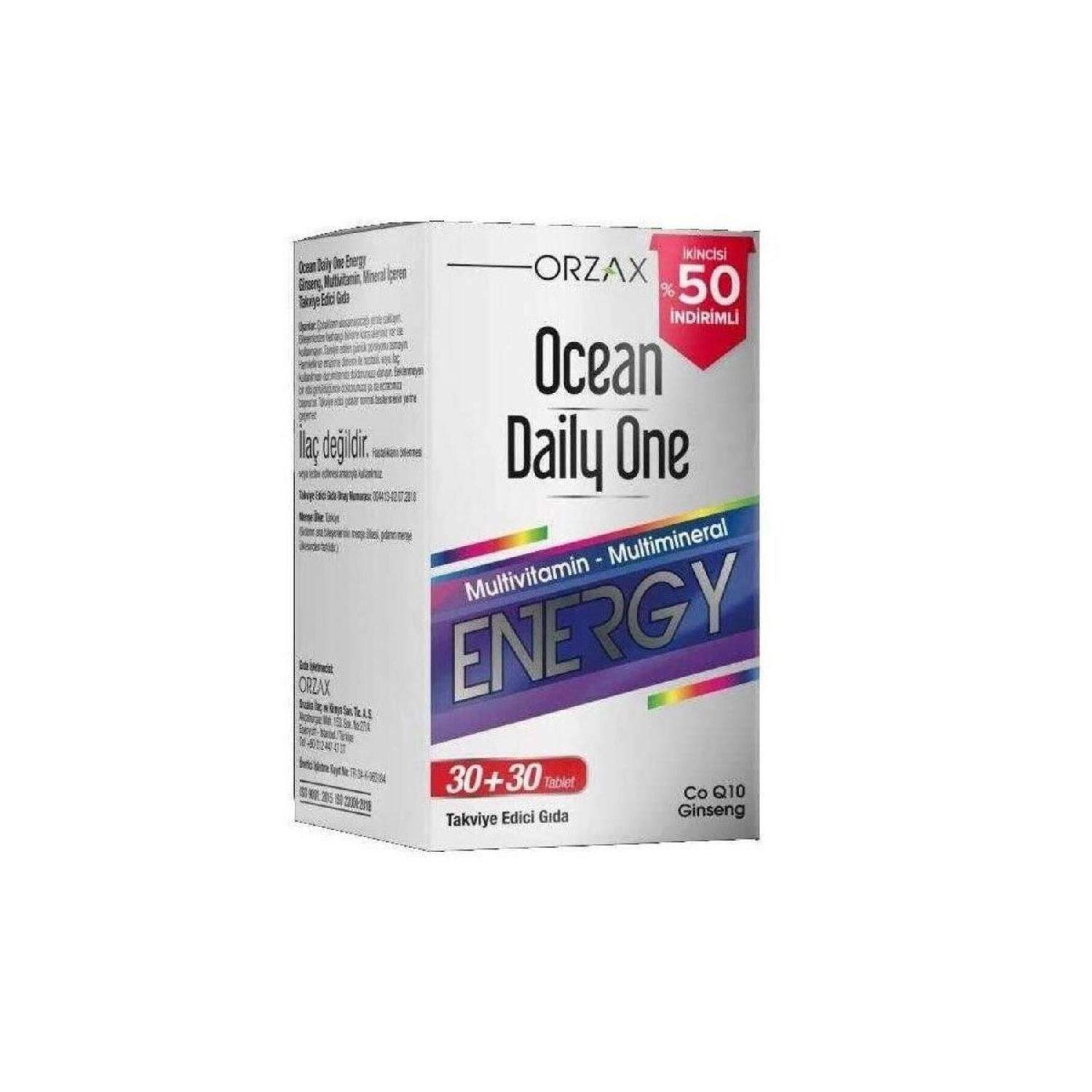 

Ocean Daily One Energy 30 30 таблеток - другі 50%