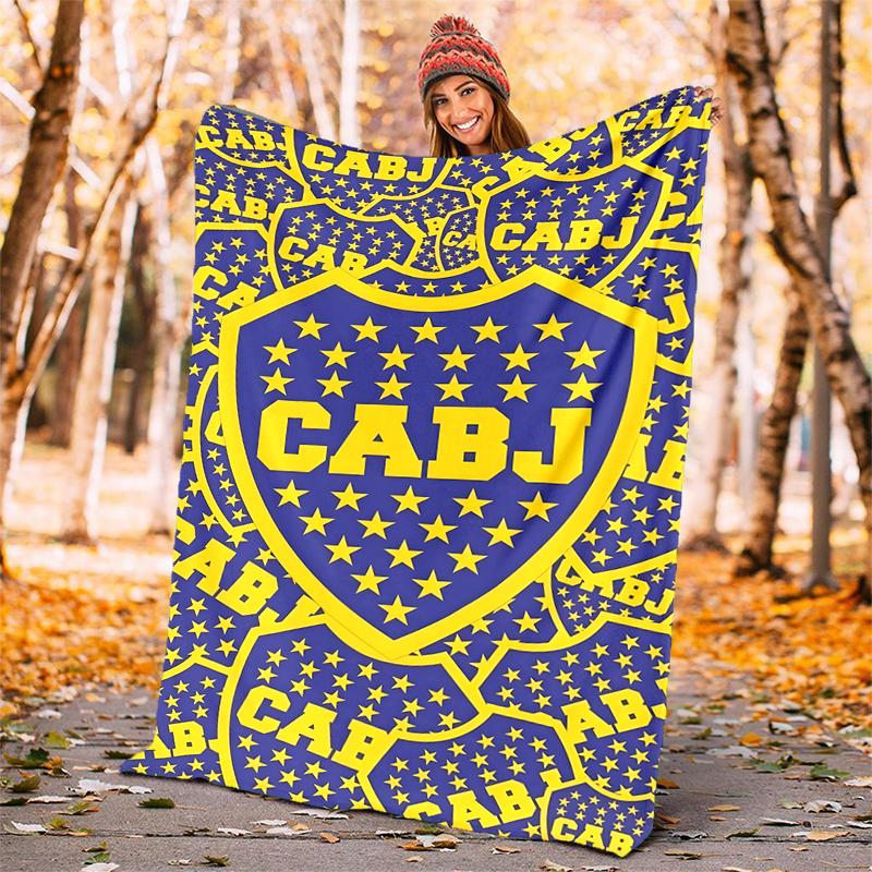 CABJ Flannel Blanket Soft All-Season Throw, Design for Camping, Car Travel, Hiking Sofa, Bed, Office Perfect Gift for Parties
