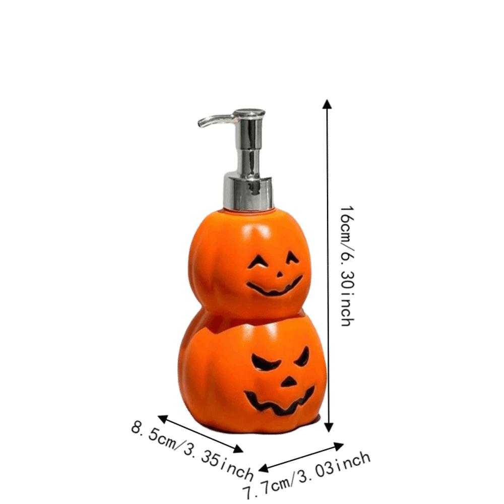Portable Ghost Face Pumpkin Lotion Bottle Refillable Hand Sanitizer Bottle Kitchen Countertops