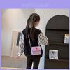 Adorable Mini Strawberry Print Pu Leather Crossbody Bag For Kids Stylish And Trendy