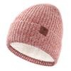 Aozhe Wool Hat for Women In Autumn and Winter Korean Style Fashion and Versatile Warm and Loose Knitted Hat Showing Small Face