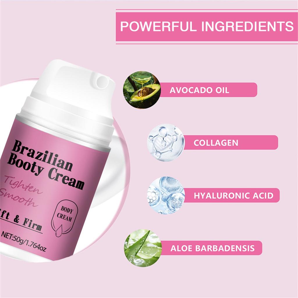 Buttocks Firming Massage Cream 50g Deep Moisturizing And Lubricating Skin Buttocks Lifting Cream Rejuvenating And Nourishing Serum Cream
