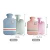 1L Or 2L Hot Water Bottle With Knitted Cover Large Capacity Hot Water Bag For Female Warm Belly Hands Inject Water Hot Water Bag