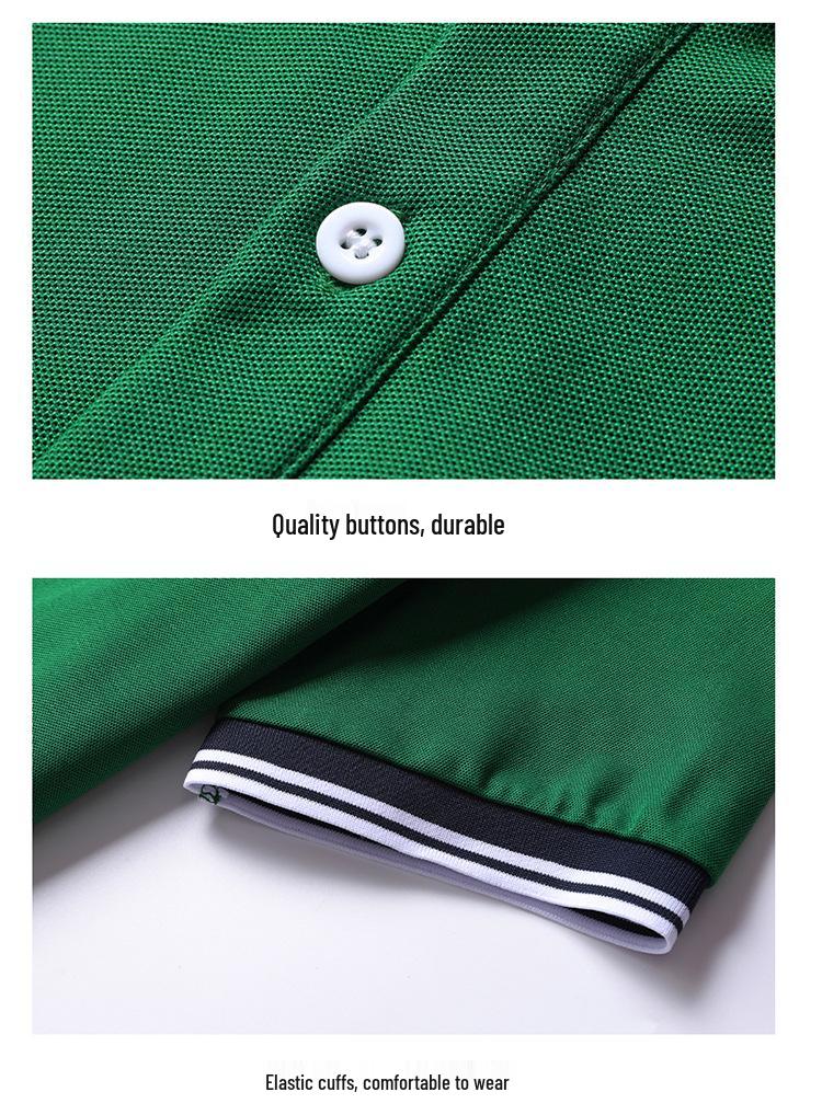 Summer Sports Quick-Dry Ice Silk Polo & Shorts Set for Men