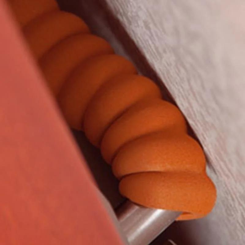 2 BUC Huse Pad Mâner Ușă pentru Siguranța Bebelușilor Copiilor Mâner Ușă Spirală Anti-Coliziune Set Buton Decorațiuni Siguranță Acasă Culoare Aleatorie
