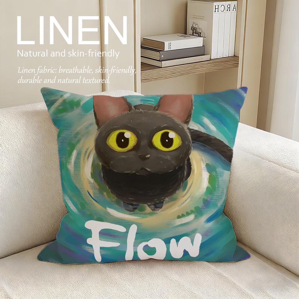 Concept Flow Cushion Cover Pillowcase Set Pcs x x Breathable Washable Sofa Cushion Cover 30X30cm