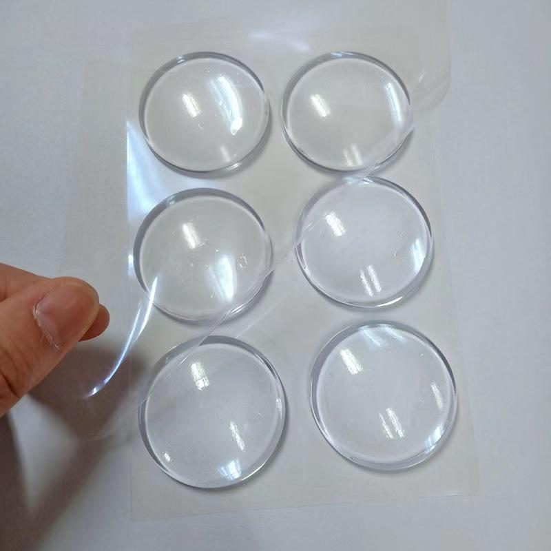Förtjockad Transparent Silikon Anti-Kollision Dörrhandtagsskydd