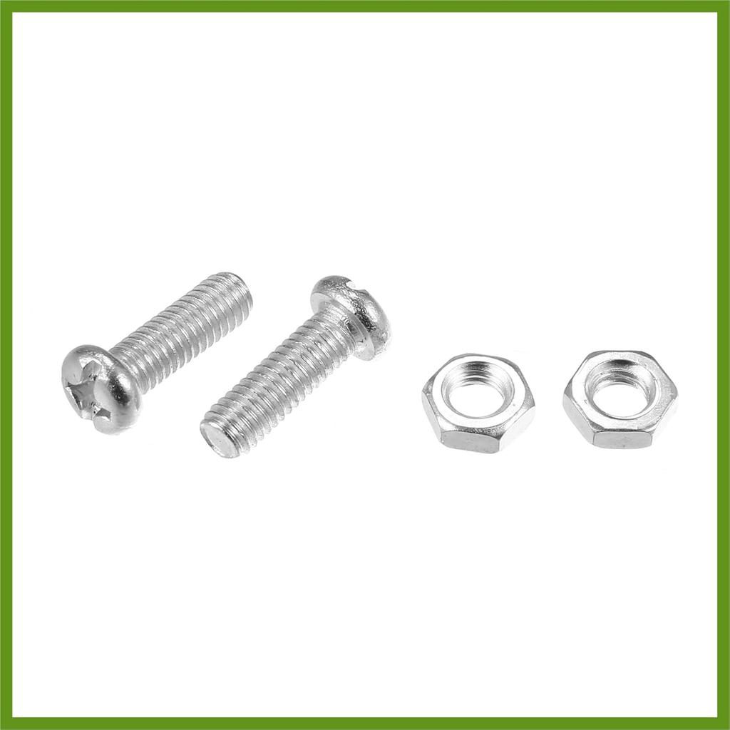 1 Set Bling Car License Plate Fasteners Screws Caps Covers White Universal Rhinestone License Plate Bolt Cap Plastic Washer Replace Parts Vehicle