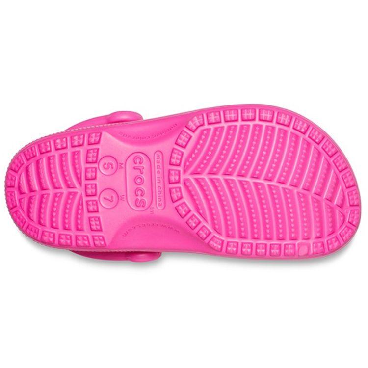 Crocs Classic Clog Fashion Thick Sole Hole Shoes Unisex clogs Electric-Pink 10001-6QQ